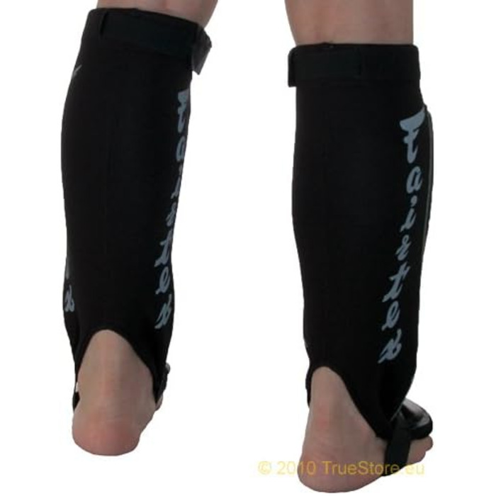 Захист гомілки та стопи Fairtex MMA, неопрен, чорний, L