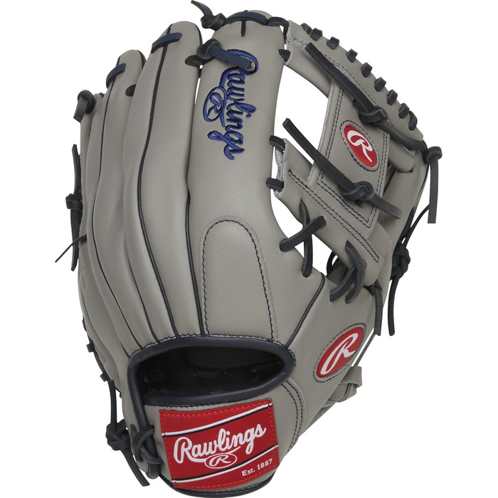 Рукавиця для бейсболу Rawlings Select Pro Lite Youth (11-12.5 дюймів) для інфілдера, права рука, сіра