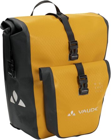 Велосипедна водонепроникна сумка VAUDE Aqua Back Plus Single, 24 л, жовта