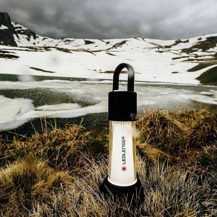 Ліхтар LED Ledlenser ML6 Warm Light 750 люмен, акумуляторний, до 200 год, з Powerbank, червоним світлом, магнітний, для кемпінгу та активного відпочинку, чорний