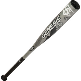 Бейсбольна бита Louisville Slugger Genesis з металу, чорна, 152 см