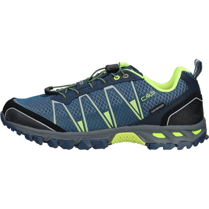Чоловічі трекінгові кросівки CMP Altak WP, 46 EU, Blue Ink Yellow Fluo