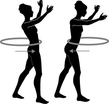 Обруч фітнес Schildkröt Fitness-Hoop 100 см, фуксія-антрацит, 4-кольорова упаковка