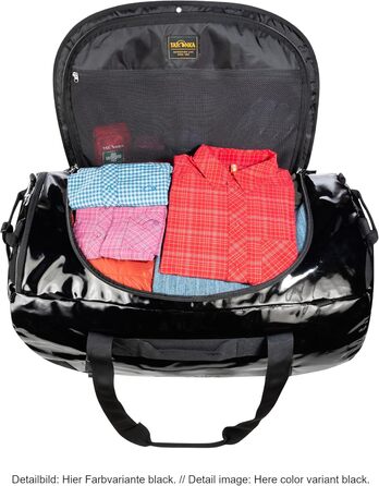 Водонепроникна туристична сумка-рюкзак Tatonka Barrel 110 літрів (Elemental Blue)