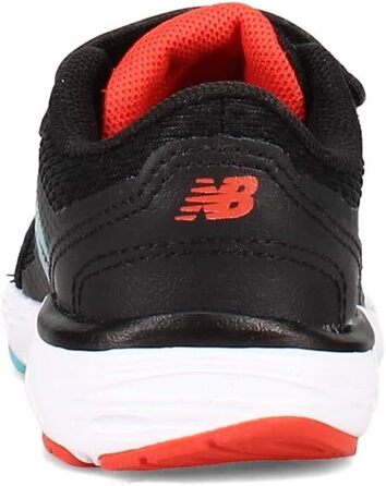 Дитячі кросівки New Balance 680 V6 з підошвою з гуми (Чорний, Ghost Pepper Virtual Sky, 32 см)