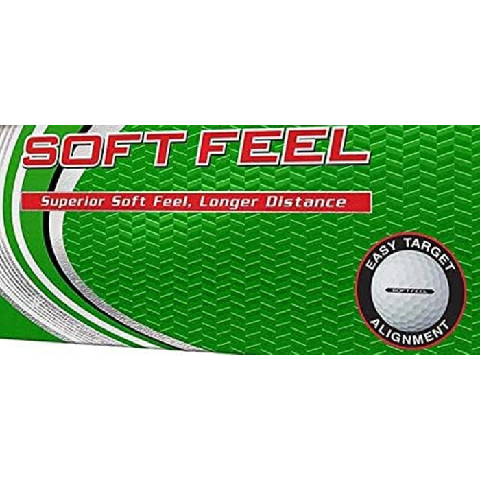 М'ячі для гольфу Srixon Soft Feel, м'які, для гри