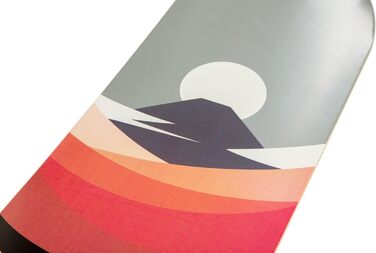 Лонгборд Volador Freeride 106,7 см, круїзер Drop Through, дека Camber Concave (Fuji Spring)