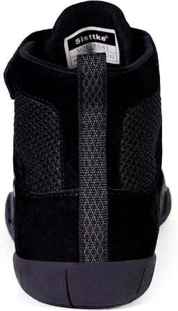 Черевики для боротьби, боксерські, фітнес, важкої атлетики та пауерліфтингу з плоскою підошвою (46 EU, Чорний)