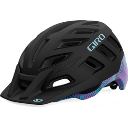 Велосипедний шолом Giro Radix для жінок All Mountain MTB, матовий чорний/бірюзовий, 2022