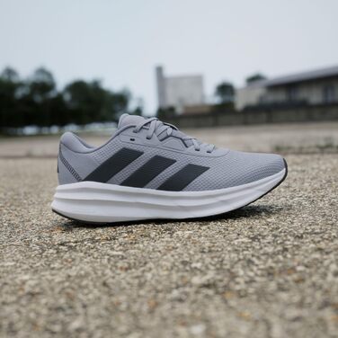 Кросівки для бігу Adidas Galaxy 7 чоловічі, Halo Silver/Carbon/Core Black, 40 EU