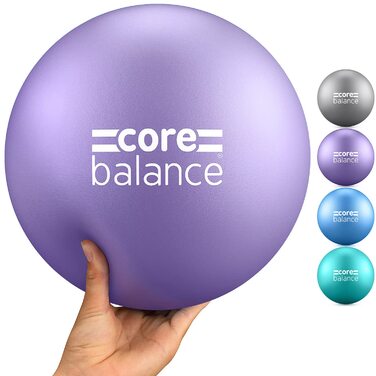 Пілябол Core Balance - Йога-м'яч для фітнесу та реабілітації - 23 см, 200 кг, фіолетовий