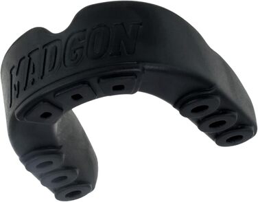 Захисний капу для спорту Guardian MADGON: бокс, кікбоксинг, MMA - чорний/зелений