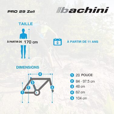 Гірський велосипед Probike PRO 29 дюймів, 21 швидкість, для чоловіків і жінок, зріст 175-190 см, чорний-синій матовий