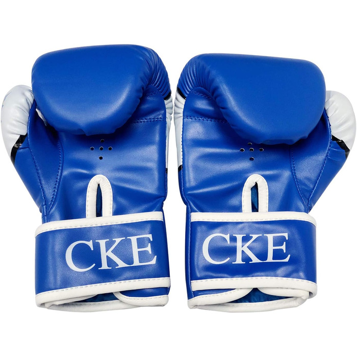 Дитячі боксерські рукавички CKE для хлопчиків та дівчаток, 5-12 років, для тренувань, бокс, кікбоксинг, муай-тай, блакитні