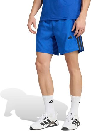 Чоловічі спортивні шорти Adidas Workout Essential Bae 3-Stripes Woven (4XL, Team Royal Blue/Black)
