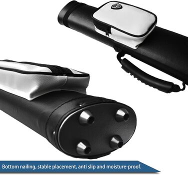 Чохол для більярдної кули (2 шт.) Hartschalenkoffer, чорно-білий, F10