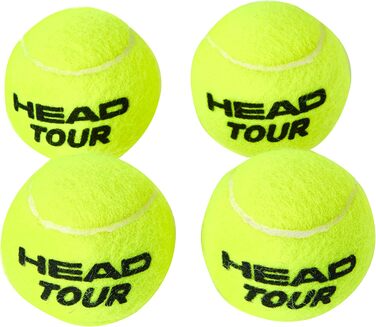 Трубка для тенісних м'ячів HEAD Tour 2x4, жовта, унісекс, один розмір