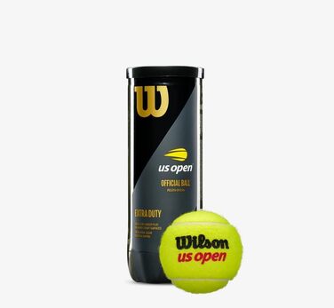 Тенісні м'ячі Wilson US Open X Duty, жовті, 4×3 шт.
