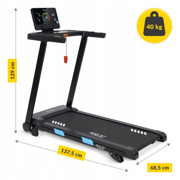 Електрична бігова доріжка 4FIZJO SENSO до 100 кг
