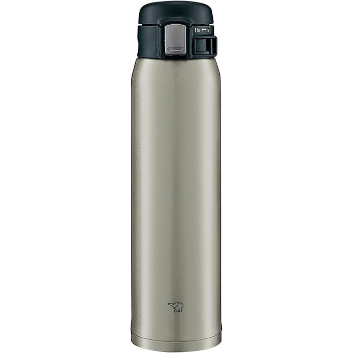 Термос пляшка Zojirushi SM-STA60-XA, 600 мл, нержавіюча сталь, з кришкою One-Touch для прямого пиття