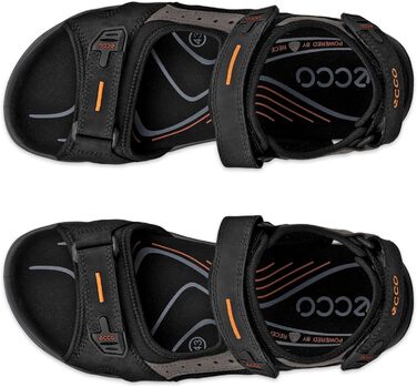 Чоловічі сандалі ECCO Offroad 44 EU чорного кольору - зручне взуття для активного відпочинку