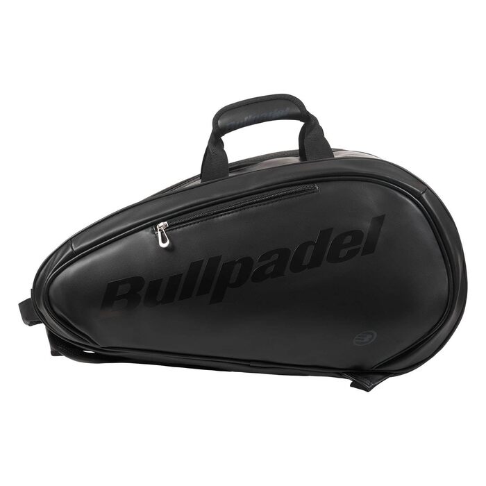 Сумка для падел Bullpadel Avant Leather Ltd чорна - професійна сумка для ракет та аксесуарів