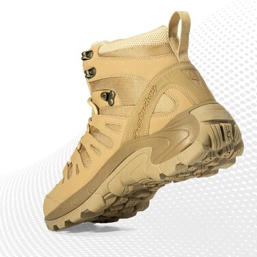 Чоловічі трекінгові черевики, тактичний рюкзак, легкі пустельні черевики (44 EU, пісочно-хакі)