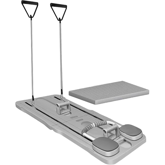 Планк-тренажер для преса і віджимань, фітнес-тренажер для дому, Pilates Reformer, зміцнення сідничних і спинних м'язів, балансування