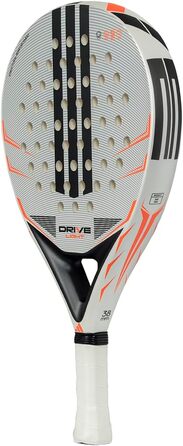 Ракетка для падел Adidas Drive Light 2026, 397г, біла - професійна ракетка для гри в падел