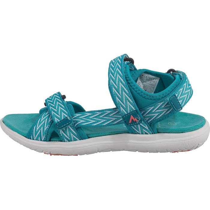 Трекінгові сандалії McKinley для жінок, розмір 42 EU, вузька колодка, блакитний, білий