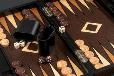 Настільна гра Backgammon Philos 1159 Anafi велика дерев'яна