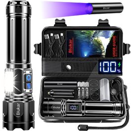 Ліхтар LED Blukar з 2 колірними температурами, COB бічне світло, регульована яскравість, 7 режимів, вологостійкий, для активного відпочинку