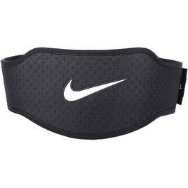 Тренувальний пояс Nike Strength 3,0 м, чорний/білий, для фітнесу