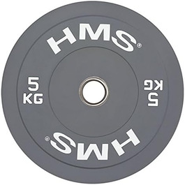 Олімпійські диски HMS для штанги, сірі, універсальні, вага CBR05-CBR25