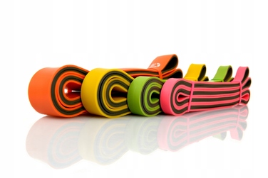 Набір фітнес-резинок MajesticSport BiColor, 4 шт.