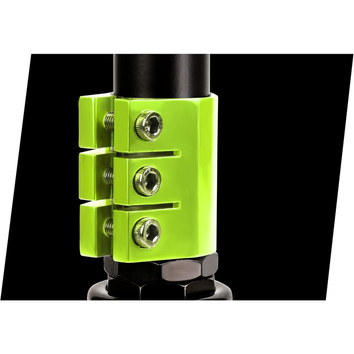 SOKE Evo: Скутер для екстремального катання в скейтпарку – підшипники ABEC-9 Carbon, сталевий Y-образний кермо з TPR-покриттям, алюмінієва дека (зелений)