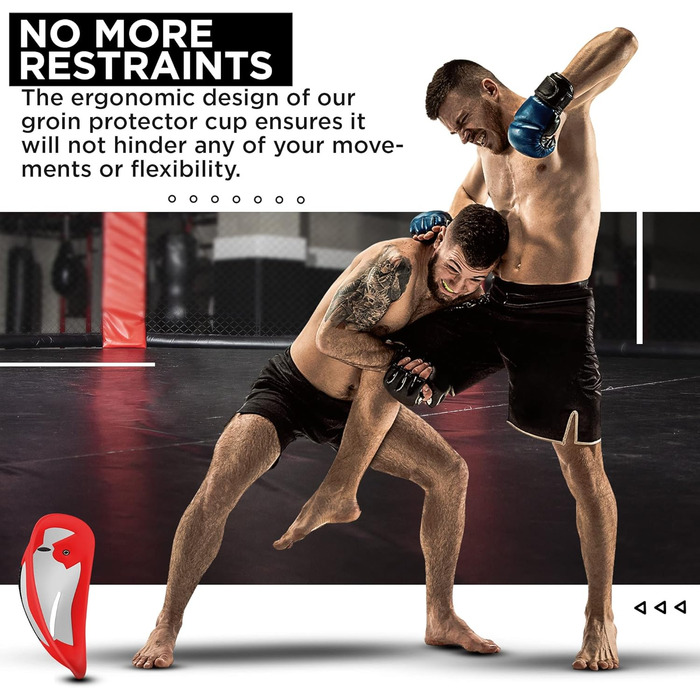 Захист для чоловіків RDX - бокс, кікбоксинг, ММА, тайський бокс, гандбол, карате, БЖЖ, тхеквондо. Захист паху, труси, спортивні