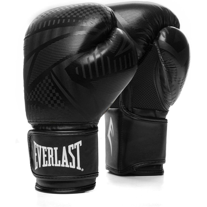 Боксерські рукавички Everlast Spark для тренувань, унісекс, чорні, 16 унцій