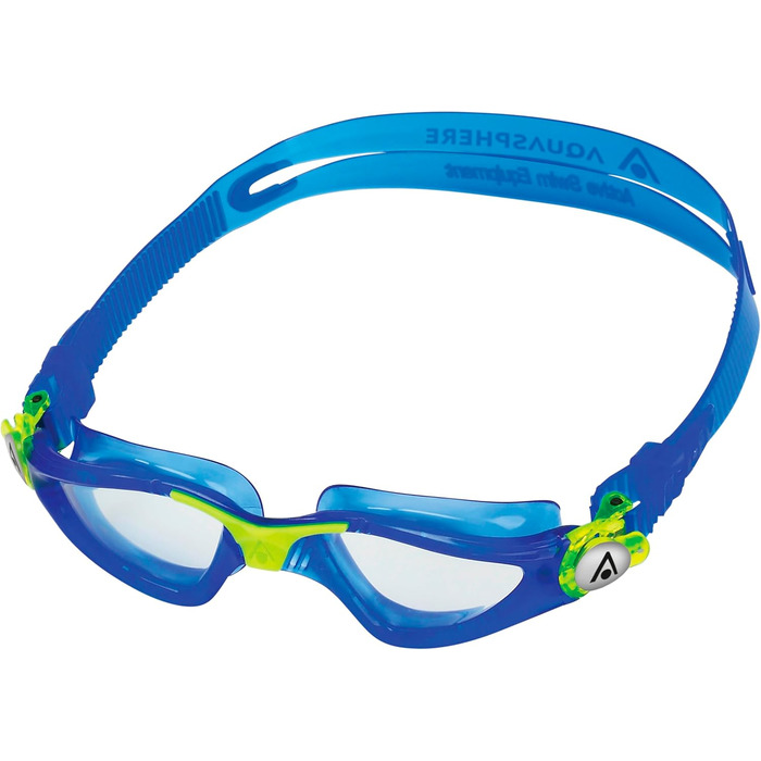 Дитячі плавальні окуляри Aquasphere Kayenne JR з UV-захистом, силіконовим ущільненням, антифогом та захистом від протікання, для хлопчиків і дівчаток від 6 років, жовто-сині, універсальний розмір