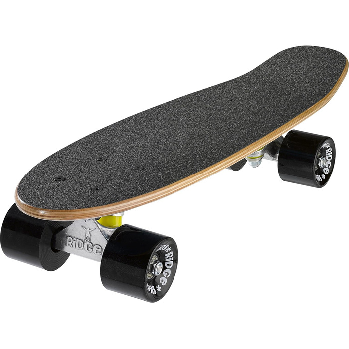 Скейтборд Ridge Cruiser Maple Mini Number Four, чорний, MPB-22-NR4, дерев'яний