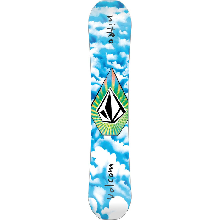 Сноуборд Nitro Ripper Youth X Volcom 137 см, унісекс, мультиколір