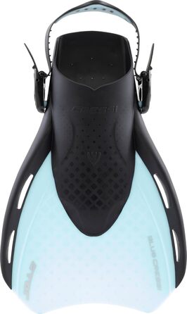 Ласти CRESSI Star Fins L/XL (44-48) чорно-блакитні - для снорклінгу та плавання