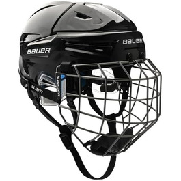Хокейний шолом BAUER RE-AKT 65 з маскою, чорний, M