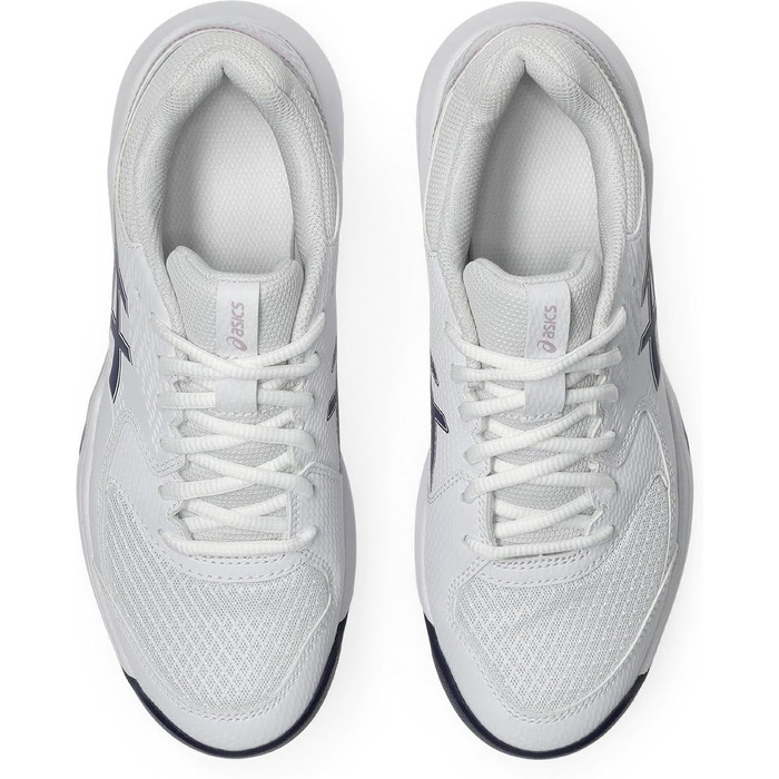 Жіночі тенісні кросівки ASICS Dedicate 8 Біло-срібні (41.5 EU)