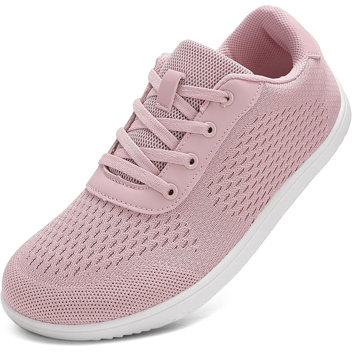 Мінімалістичні шкарпетки для чоловіків та жінок з широкою передньою частиною та нульовим перепадом, легкі дихаючі кросівки для фітнесу, походів, бігу та повсякденного носіння (39 EU, рожевий 1125)