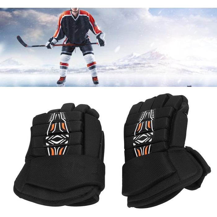 Рукавички для хокею Goshyda, 1 пара: для ігрового хокею, роликового хокею, хокею на траві, 10 дюймів