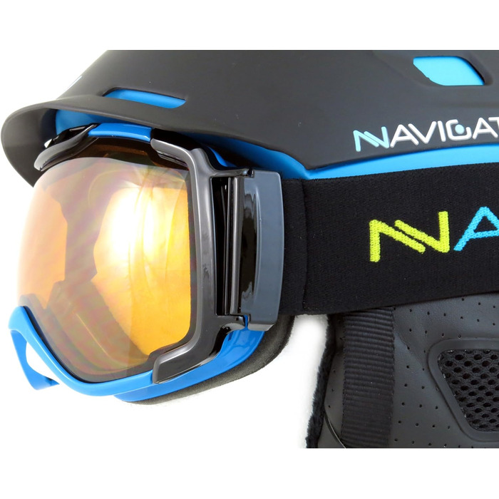 Лижна маска NAVIGATOR OMIKRON для сноуборду, унісекс, універсальний розмір, синя