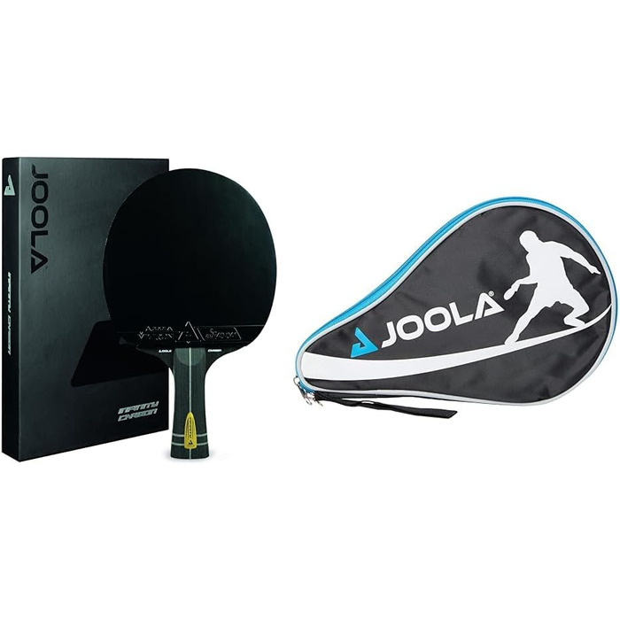 JOOLA INFINITY CARBON – професійна ракетка для настільного тенісу з ITTF-сертифікацією, вуглецеве волокно, для досвідчених гравців, у комплекті з м'ячами