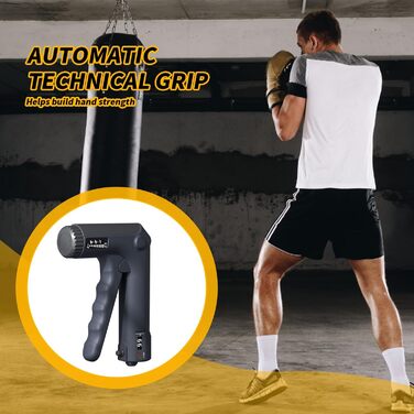 Тренування хватки Handkraft: регульований тренажер для рук та пальців з лічильником, 2 режими