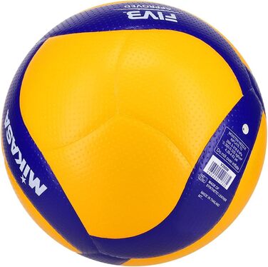 Волейбольний м'яч Mikasa V200W, офіційний м'яч FIVB для залу